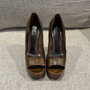 Marni Tweed Platform Pumps - 36